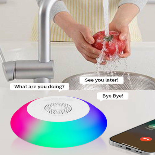 Floatilla Bluetooth LED-Enabled Waterproof Speaker for Pools and