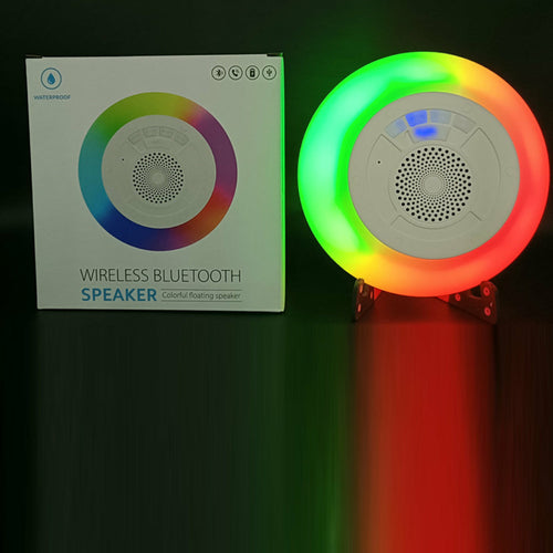 Floatilla Bluetooth LED-Enabled Waterproof Speaker for Pools and