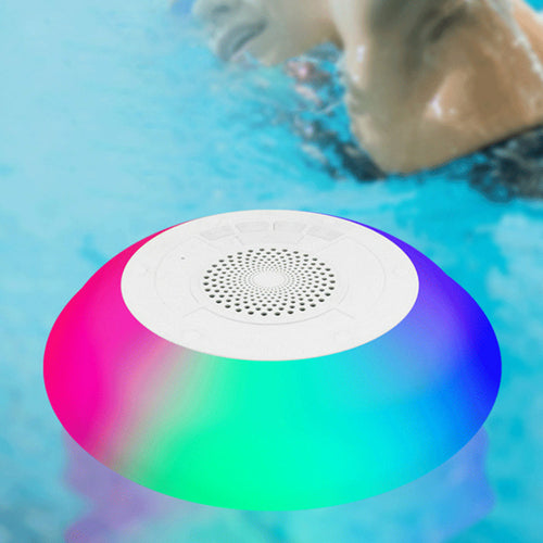Floatilla Bluetooth LED-Enabled Waterproof Speaker for Pools and