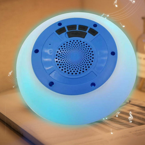 Floatilla Bluetooth LED-Enabled Waterproof Speaker for Pools and